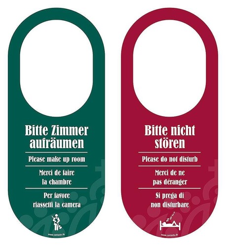 Contacto türschild bitte - türschild,